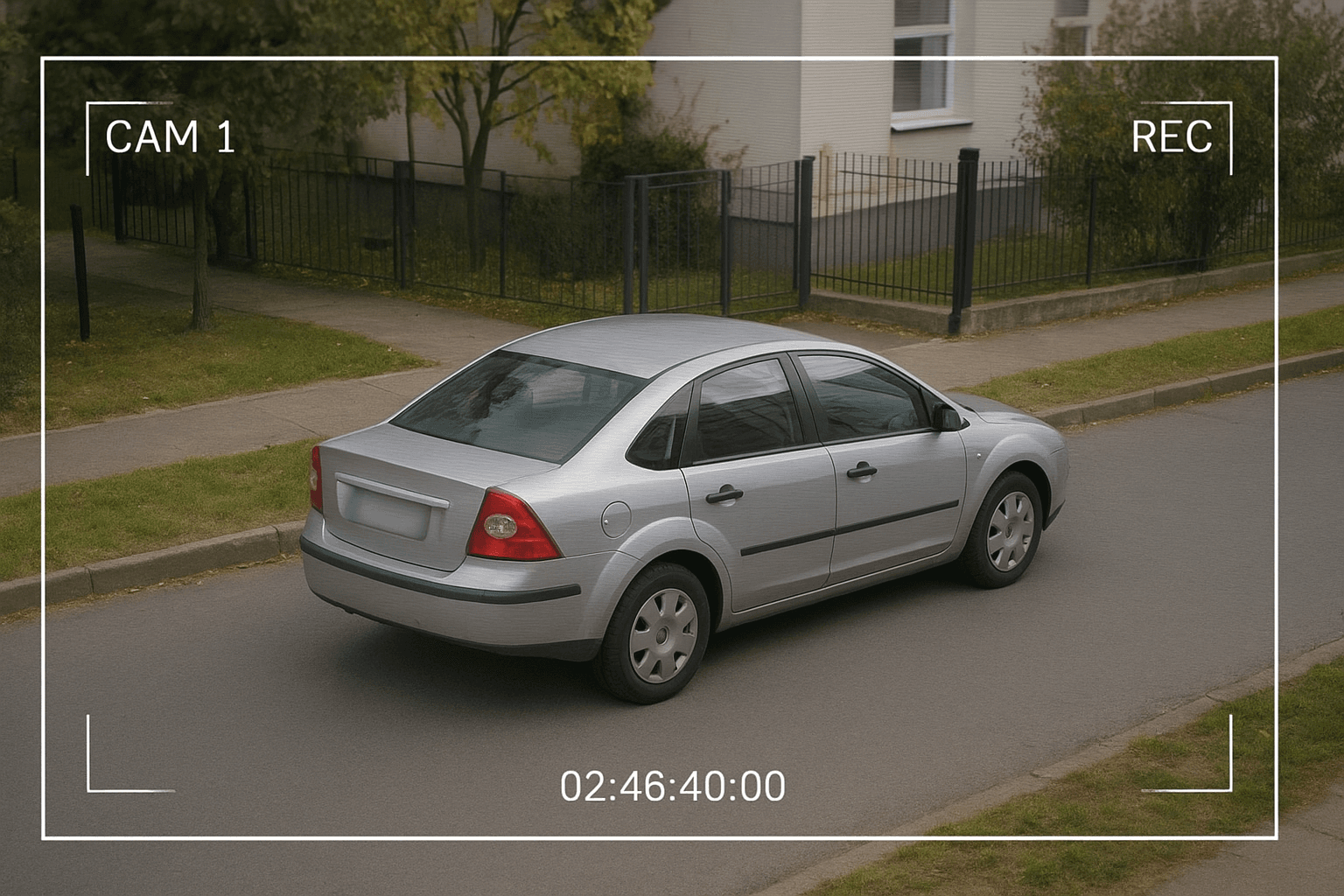 CCTV use case for AI-Powered Blur Number Plate
