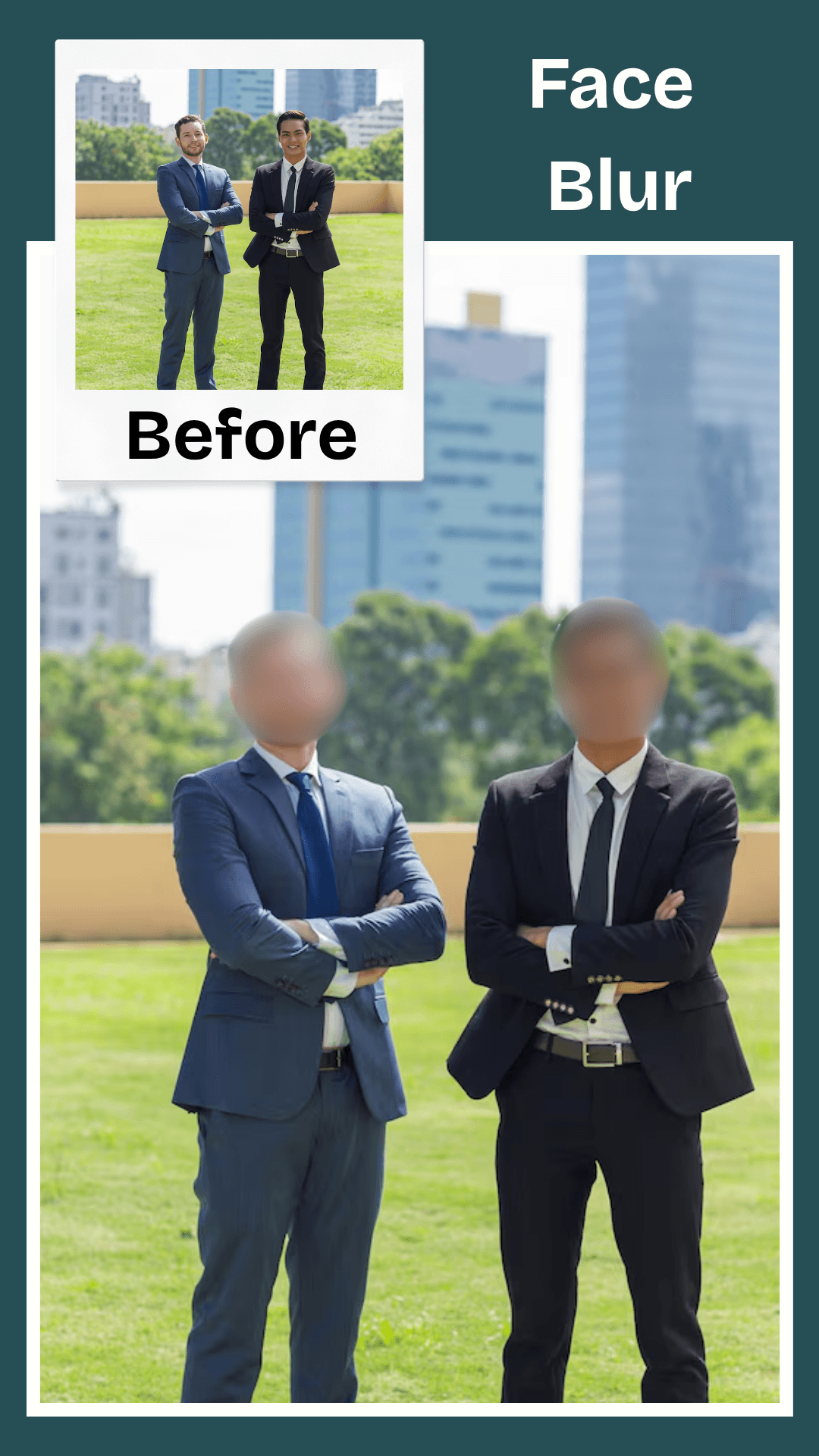 BGBlur on Android: background blur preview on a phone