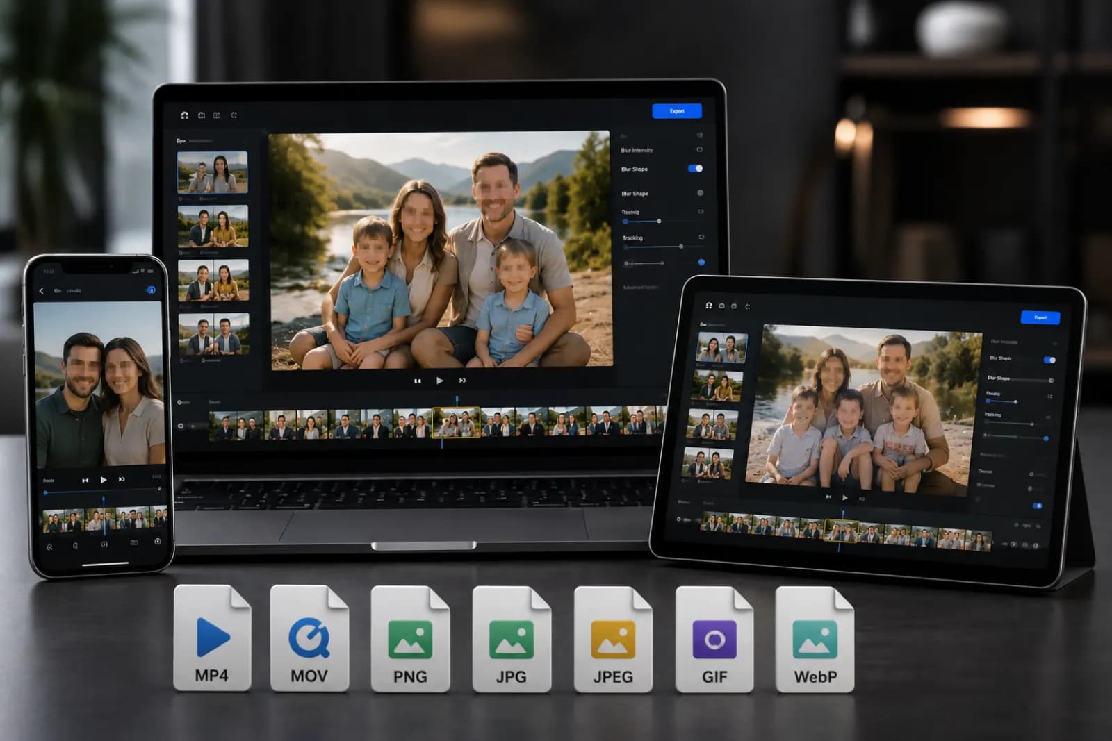 Supports Common Video Formats