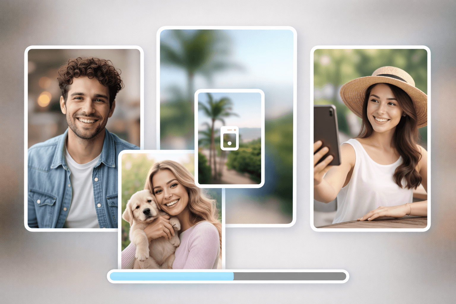 Subject pop with blurred environment