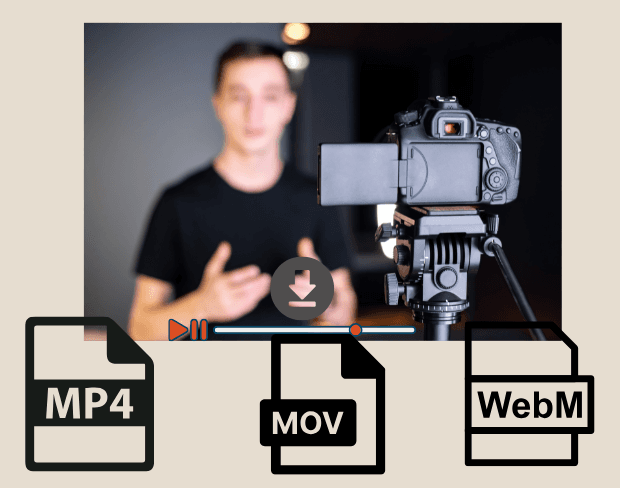 Videos mit Unschärfe in mehreren Formaten exportieren