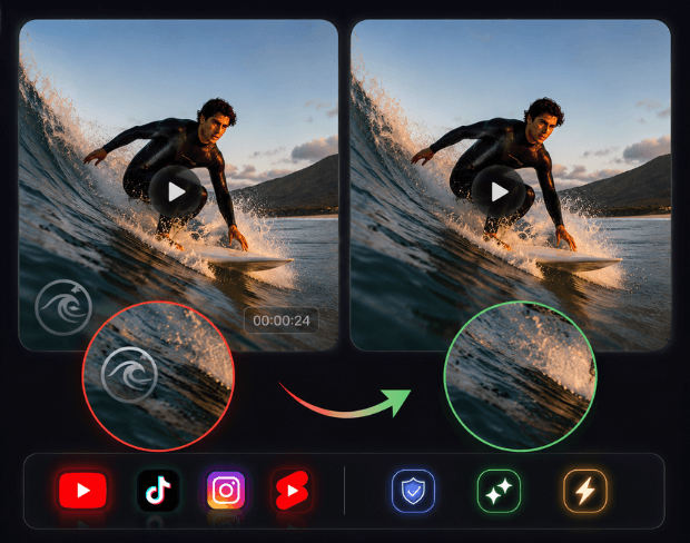 Best AI Video Watermark Remover for Creators