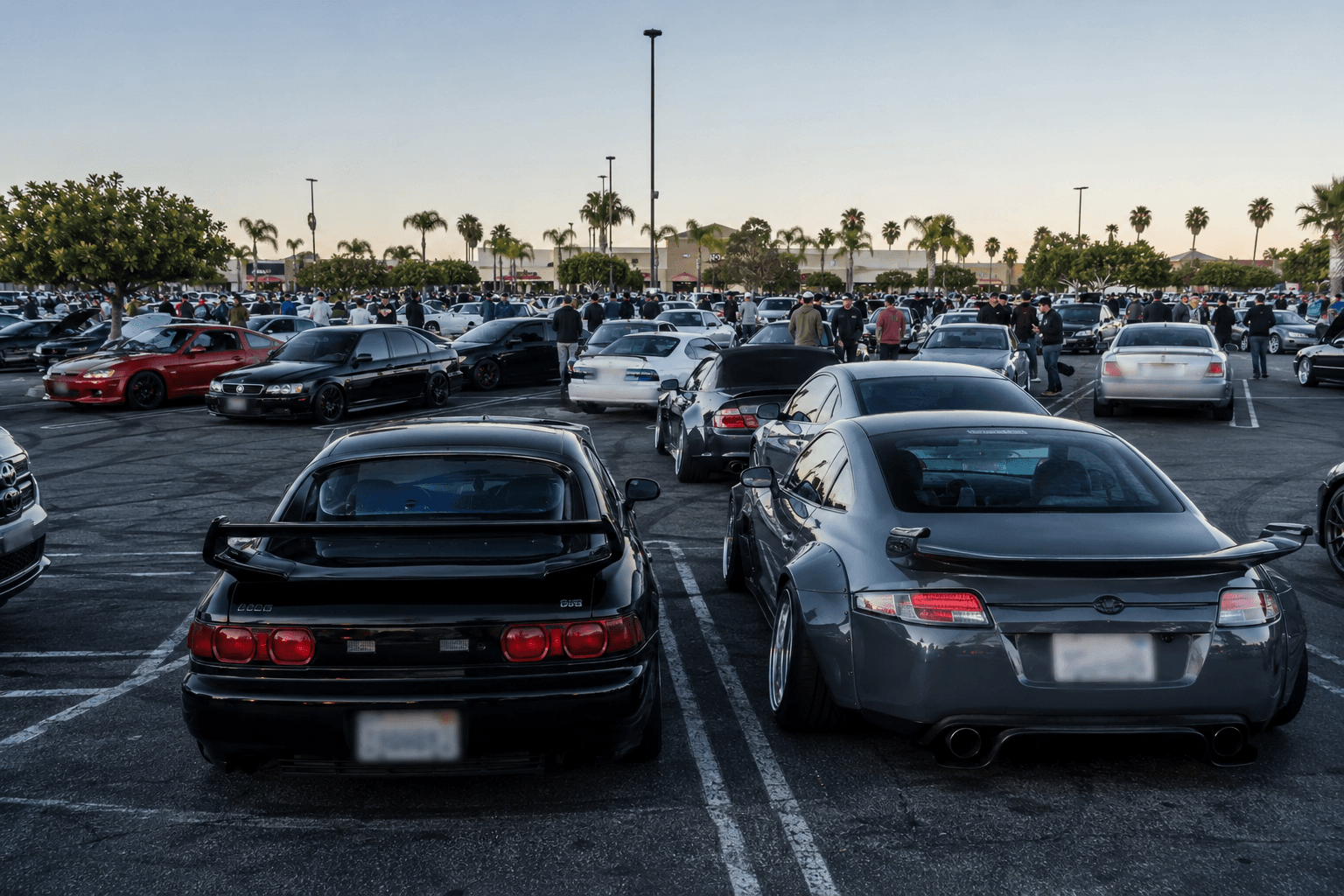 Car plate blur for street photography and automotive events