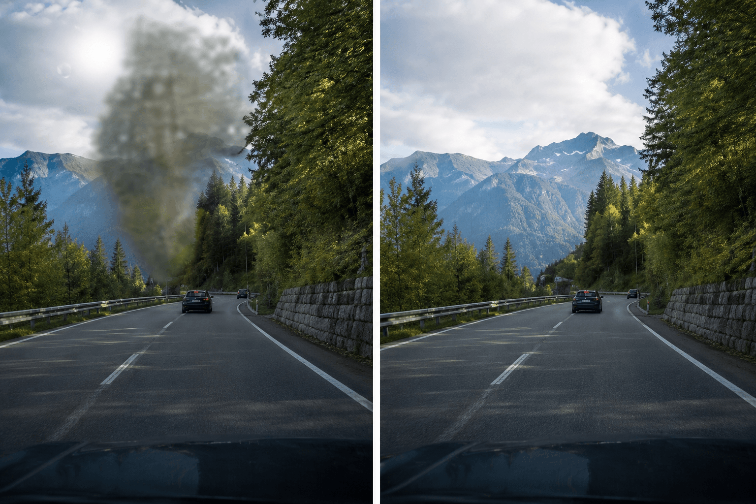 Remove unwanted objects and overlays without cropping