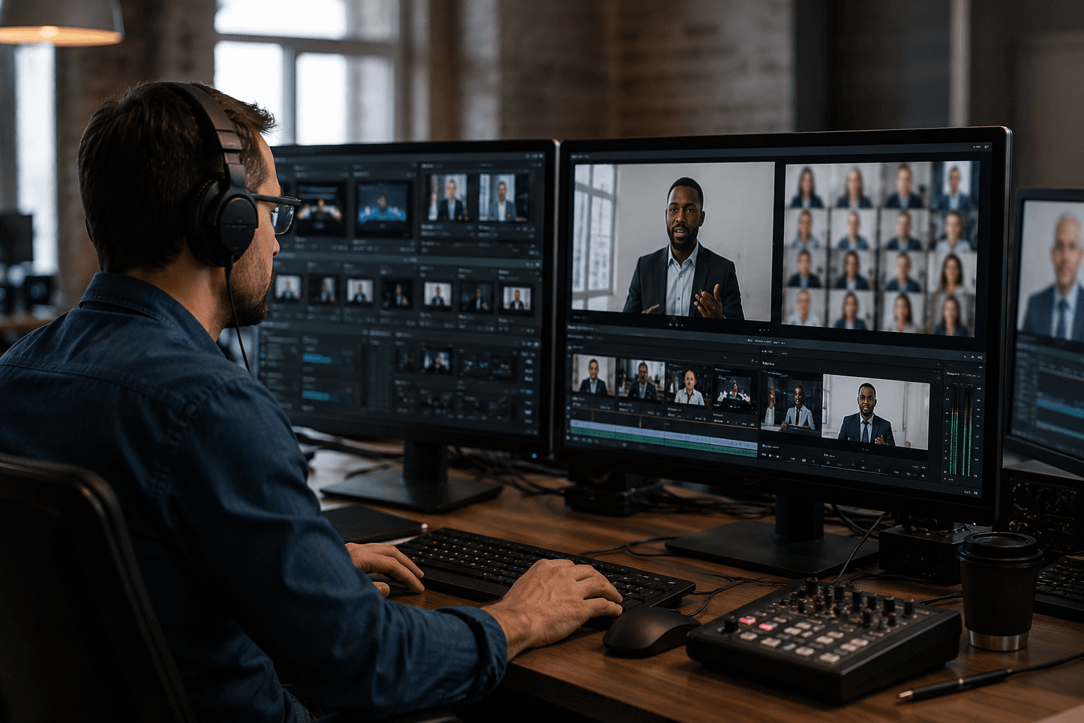 Virtual event and conference recordings for sponsor deliverables and marketing
