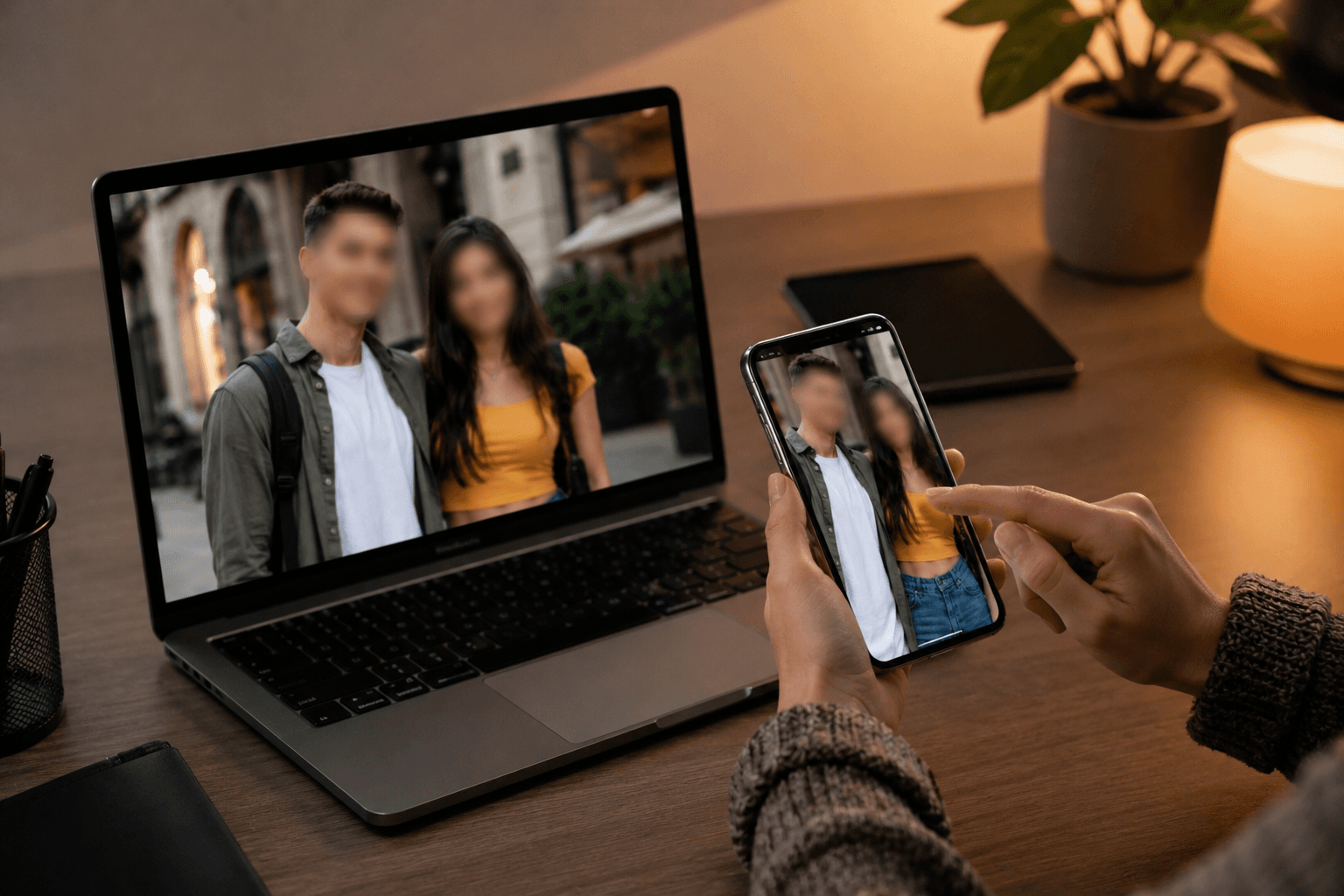Works on Mobile & Desktop — No App Needed