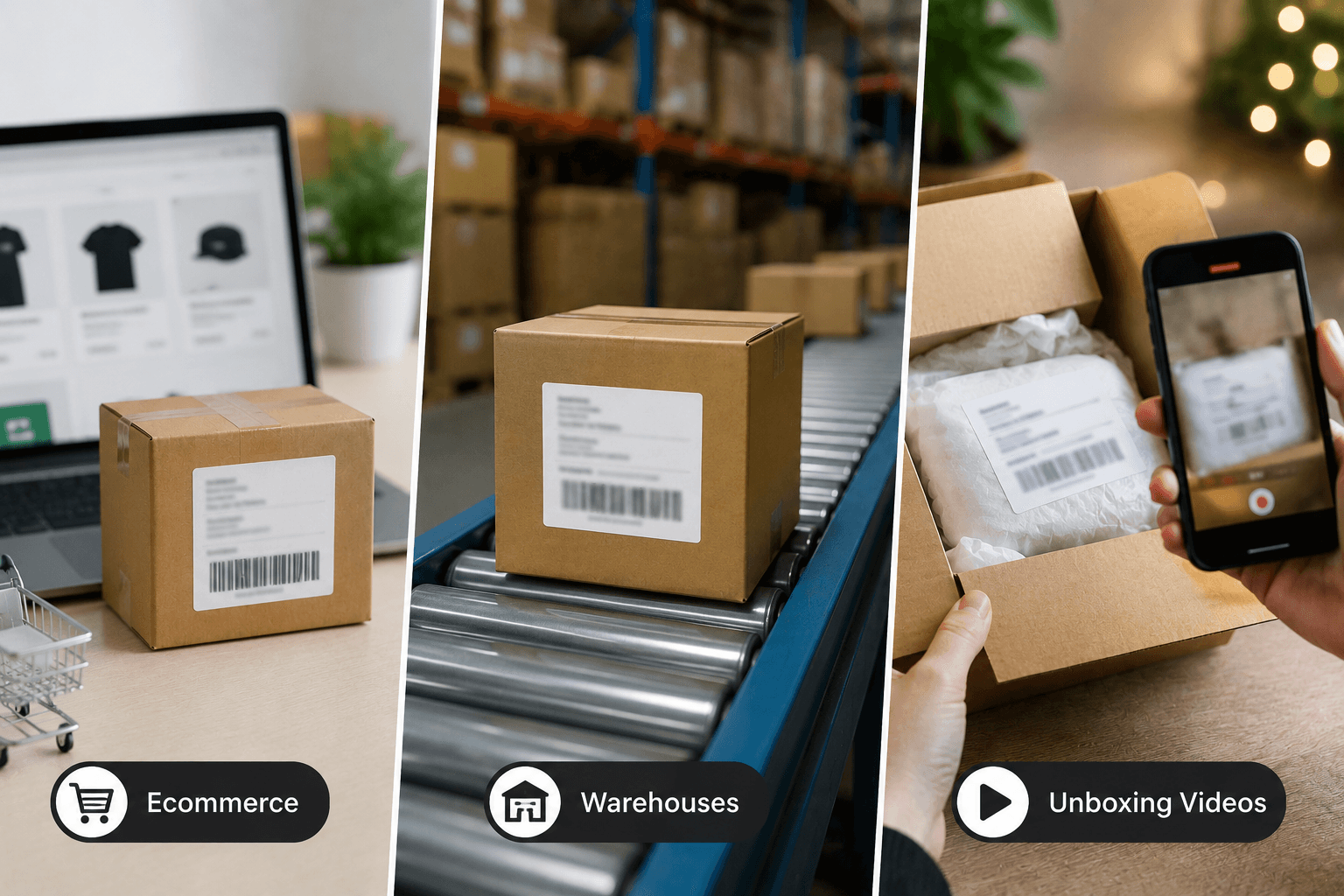 Useful for Ecommerce, Warehouses, and Unboxing Videos