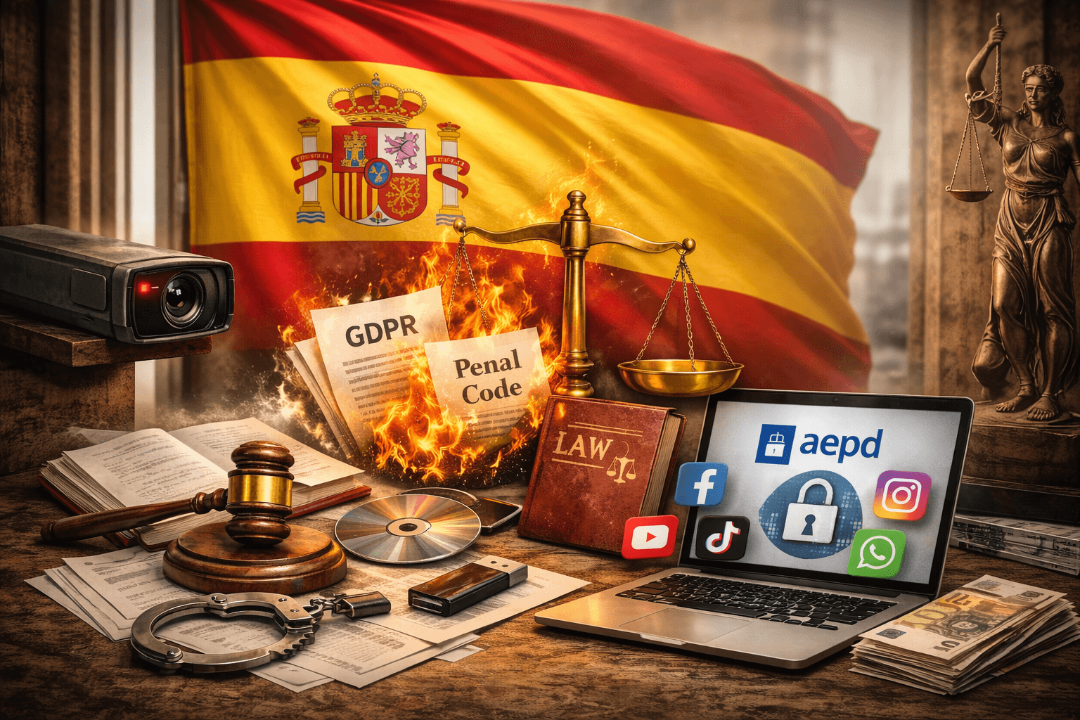 Secretly Recorded in Spain? Your Rights, the GDPR & What to Do Right Now