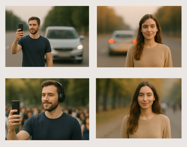 AI green screen alternative for professional videos—remove background without gear for social media, remote work, or video calls