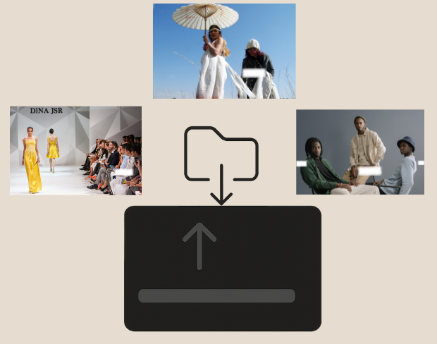 Batch Blur Multiple Fashion Clips Effortlessly