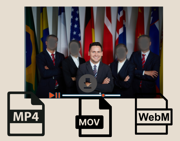 Export Secure Videos in Multiple Formats
