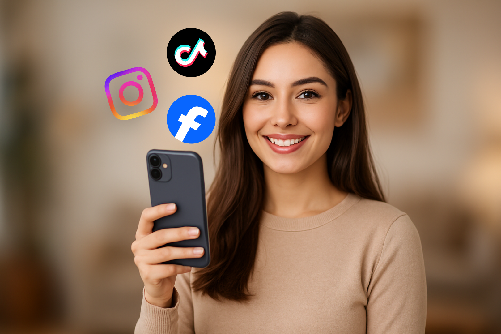 Desenfoque de Fondo de Imagen para Creadores de Contenido