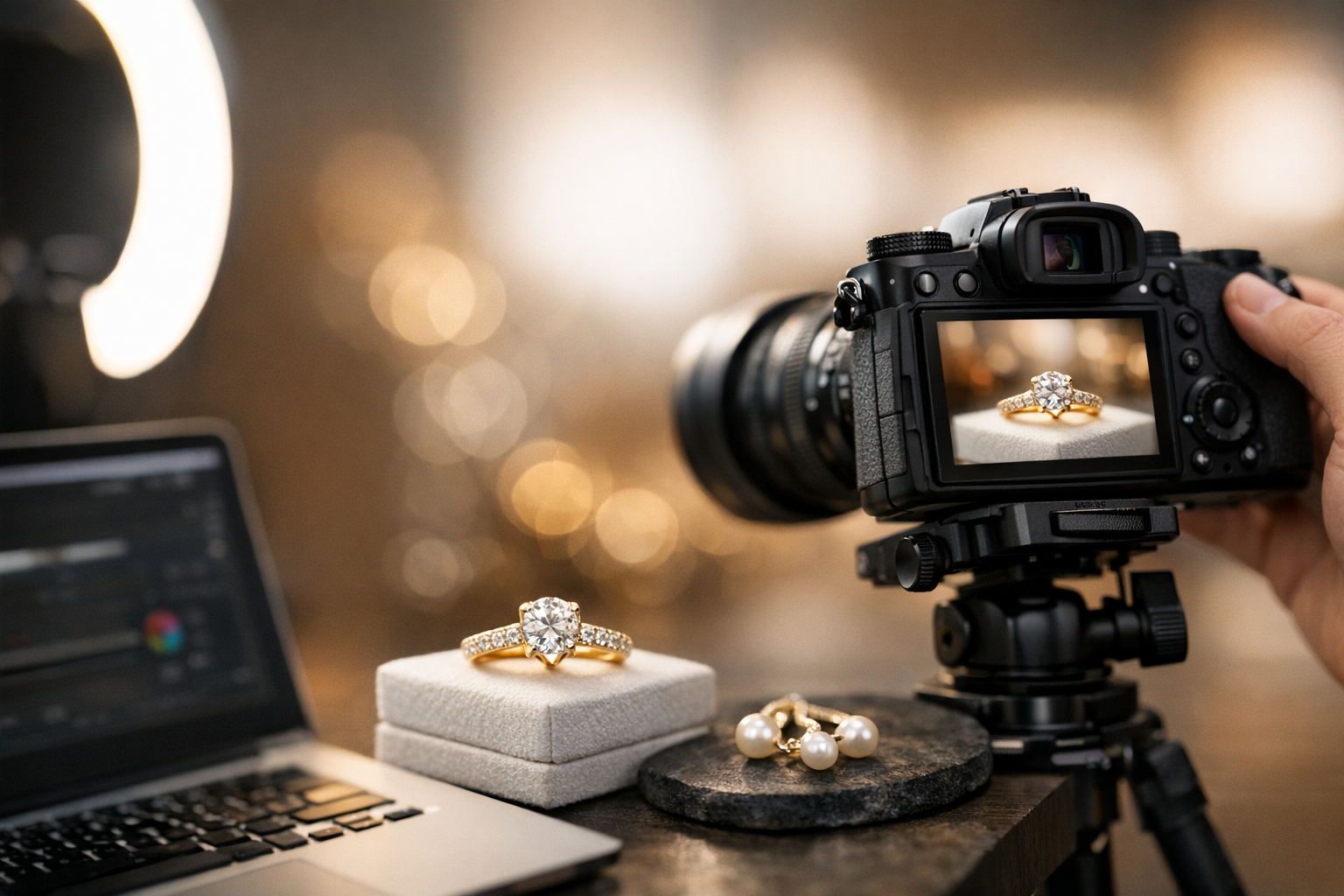 How to Blur Background in Jewellery Product Videos