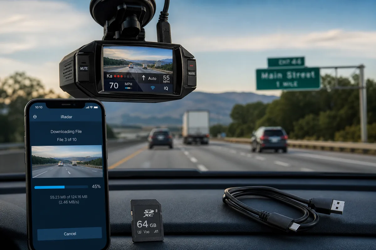 Come scaricare video Cobra Dashcam con BGBlur: app iRadar, scheda SD e metodi USB oltre alla guida alla privacy per la sfocatura di volti e targhe 2026