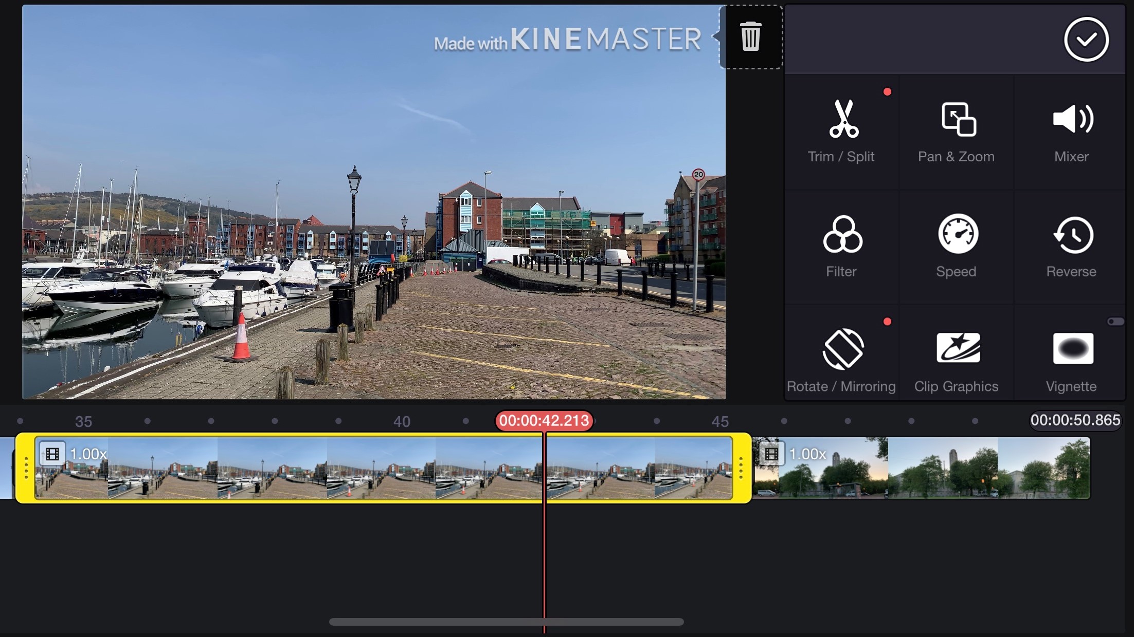 Editor de video KineMaster