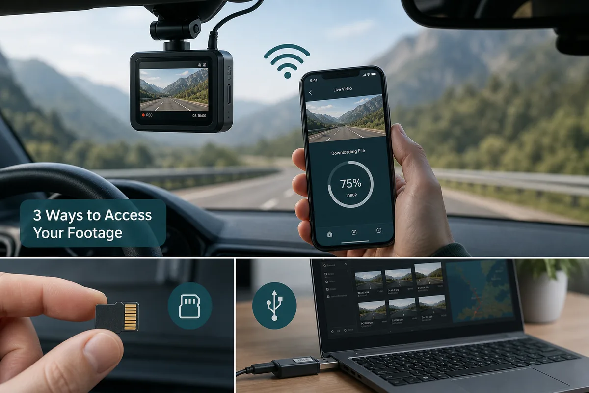 كيفية تنزيل مقاطع فيديو Philips Dashcam عبر SD وWiFi