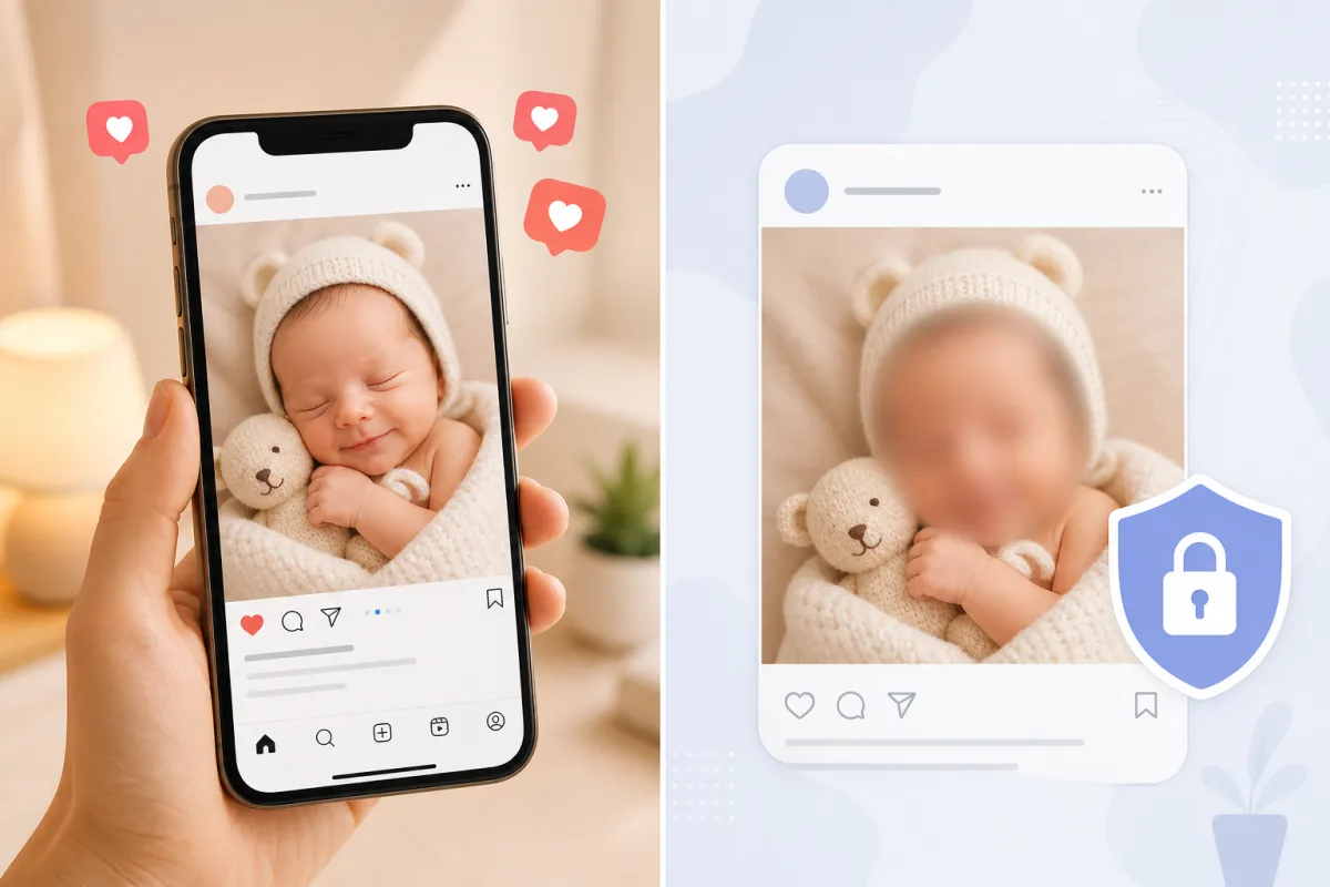 Devo Pubblicare Foto del Mio Bambino sui Social?【2026】
