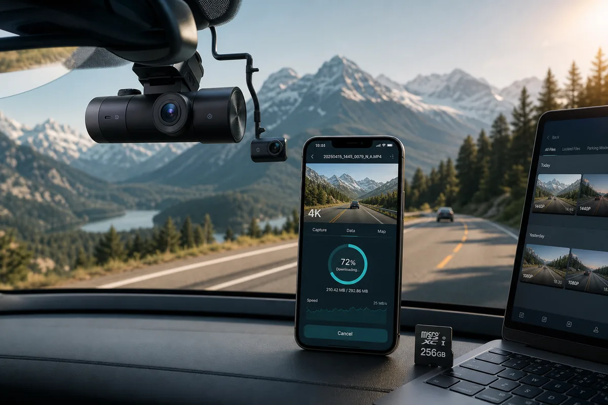 Come scaricare i video Vantrue Dashcam (scheda SD, app WiFi e USB): guida passo passo con suggerimenti per la sfocatura di volti e targhe | BGBlur
