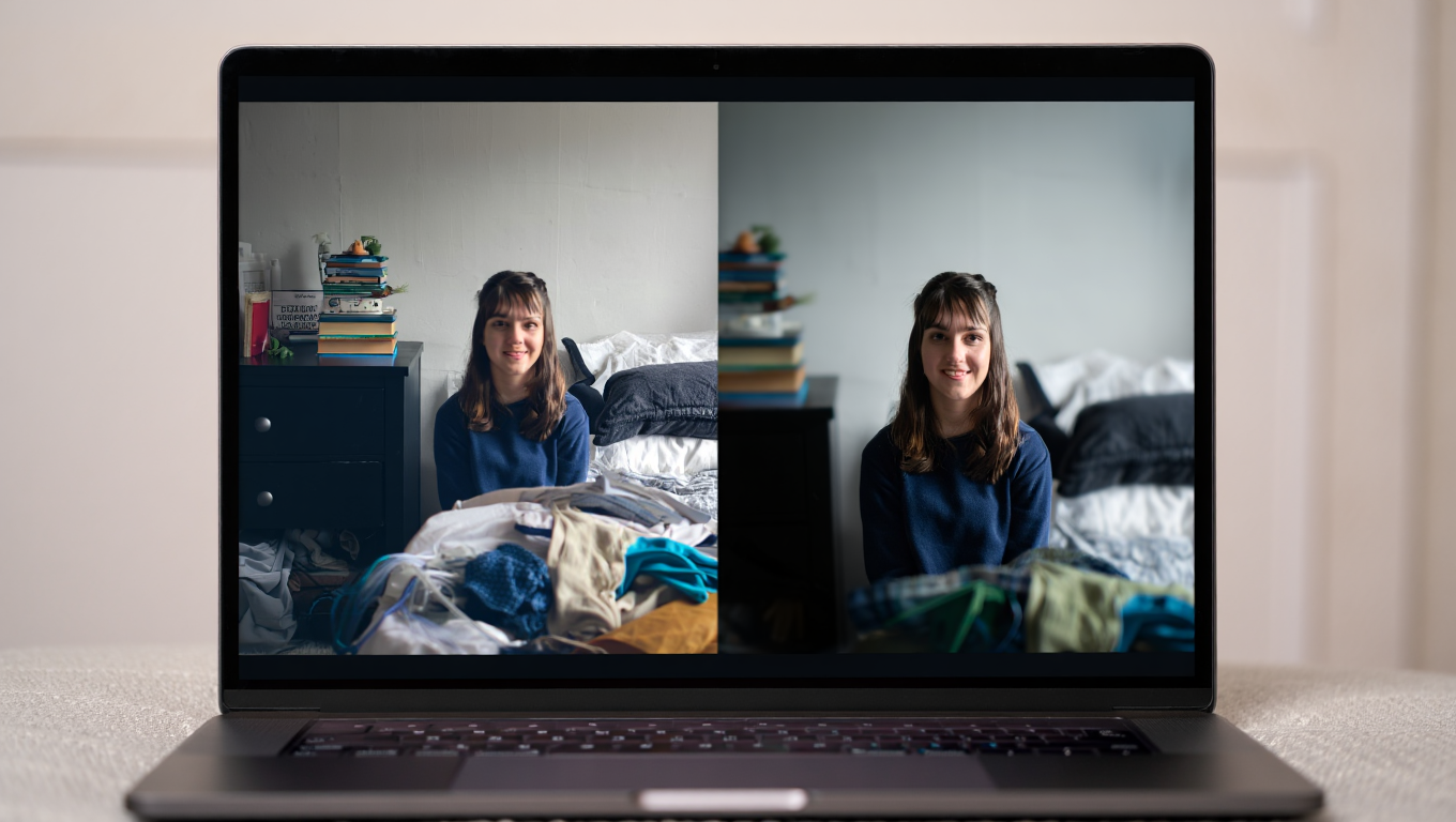 How to Blur Messy Room Backgrounds in Videos Without Cleaning
