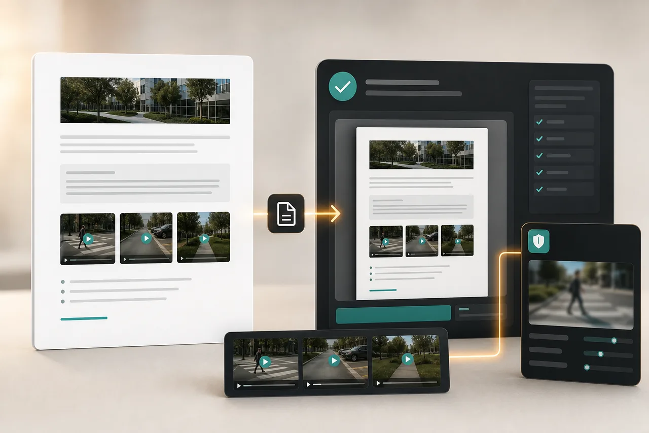 Prepare a Privacy-Conscious Handoff — AI Incident Report Generator From Video