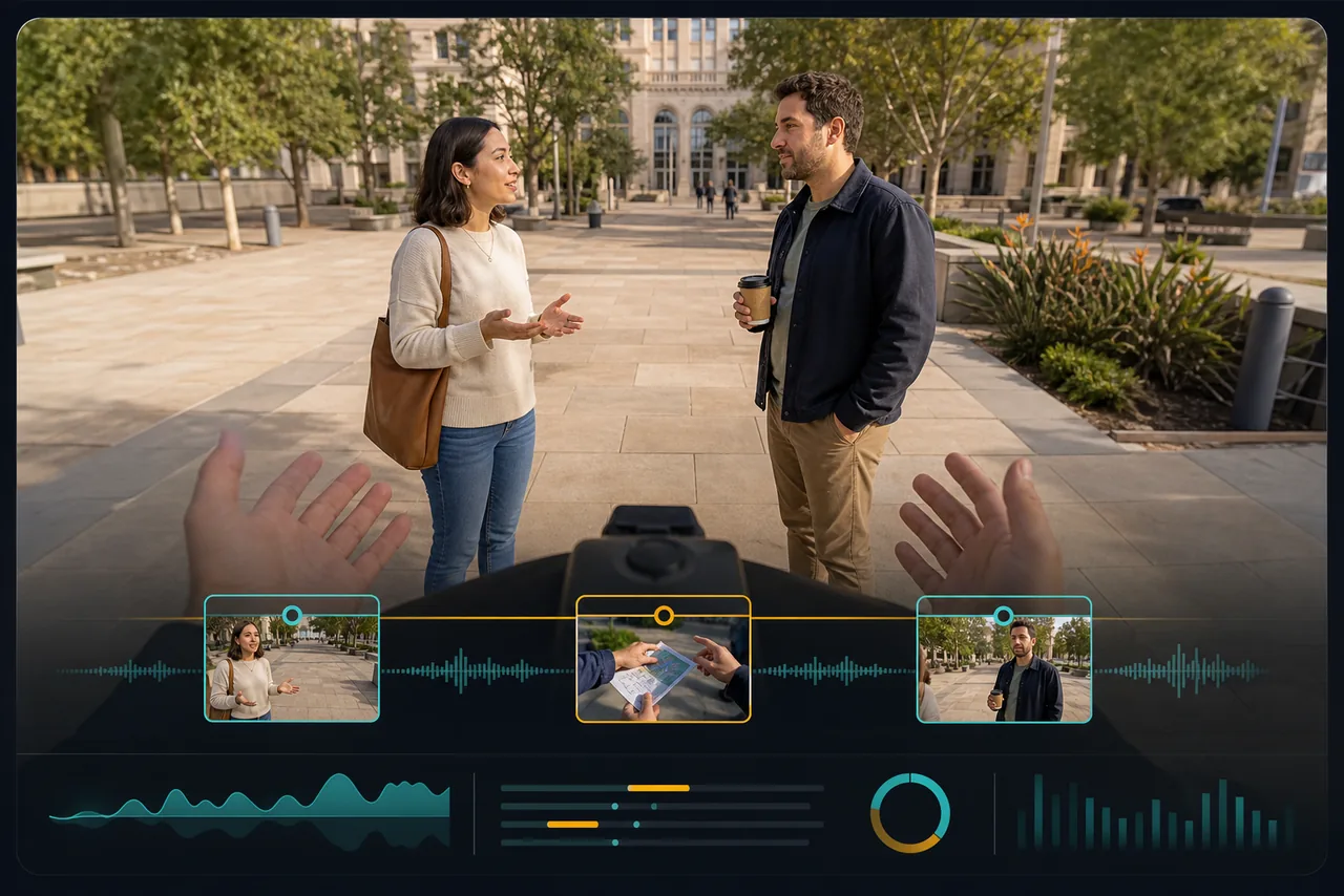 Start with a chronological overview — Summarize Bodycam Footage With AI