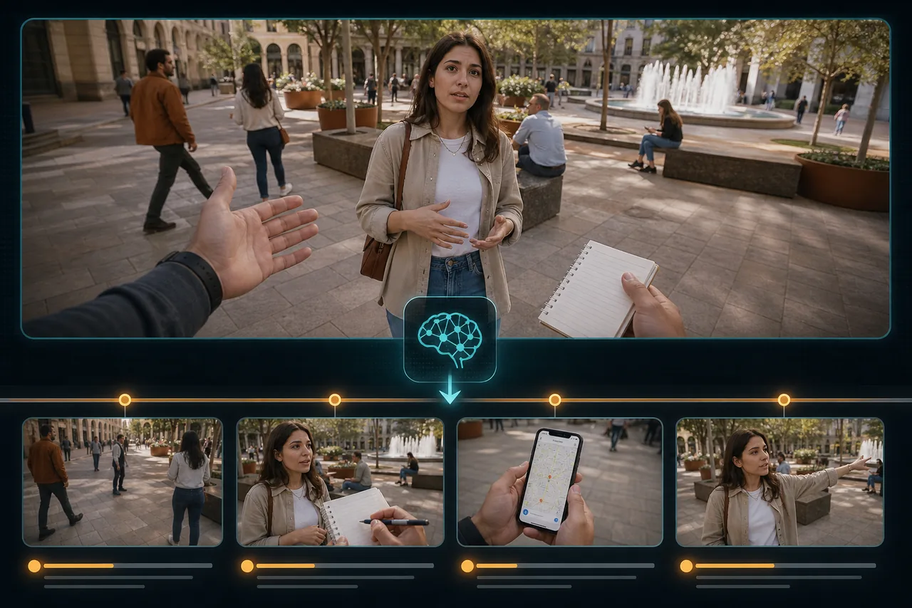 Review visual and audio context together — Summarize Bodycam Footage With AI
