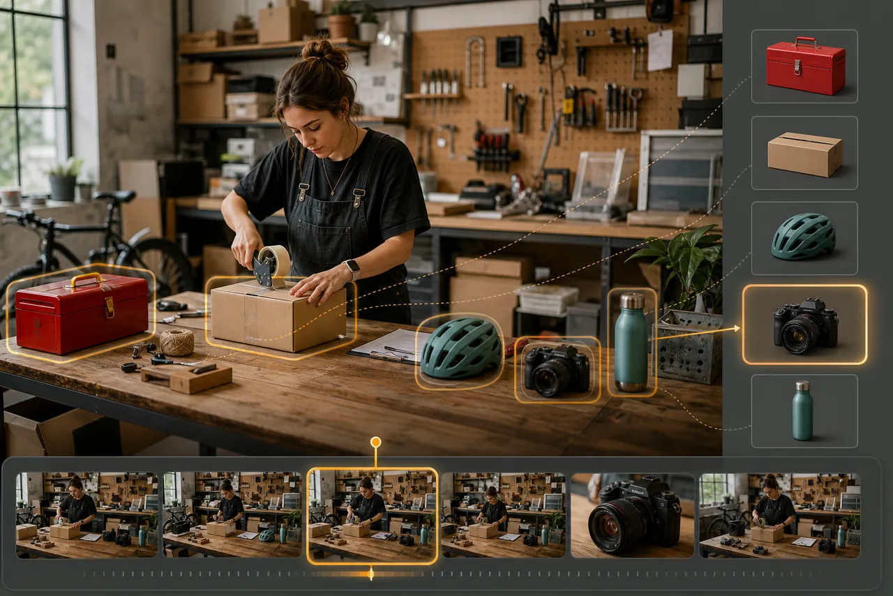 Search what appears on screen — Find Objects in Video With AI