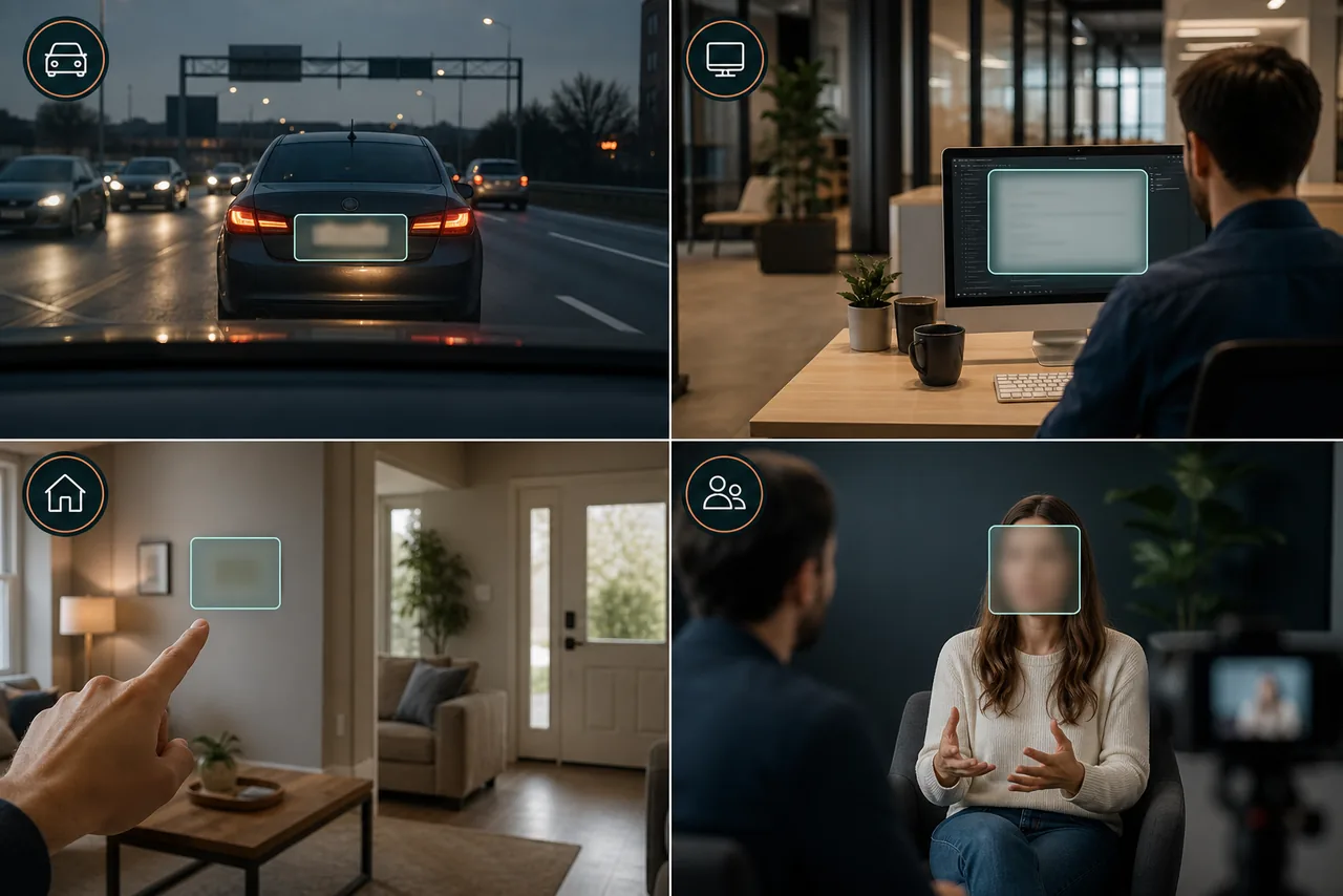 Look for Faces, Plates, Screens, Addresses, and Documents — Privacy Scan Before Sharing a Video