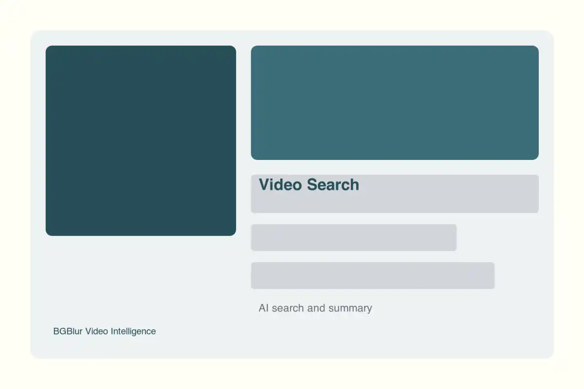 Video Intelligence